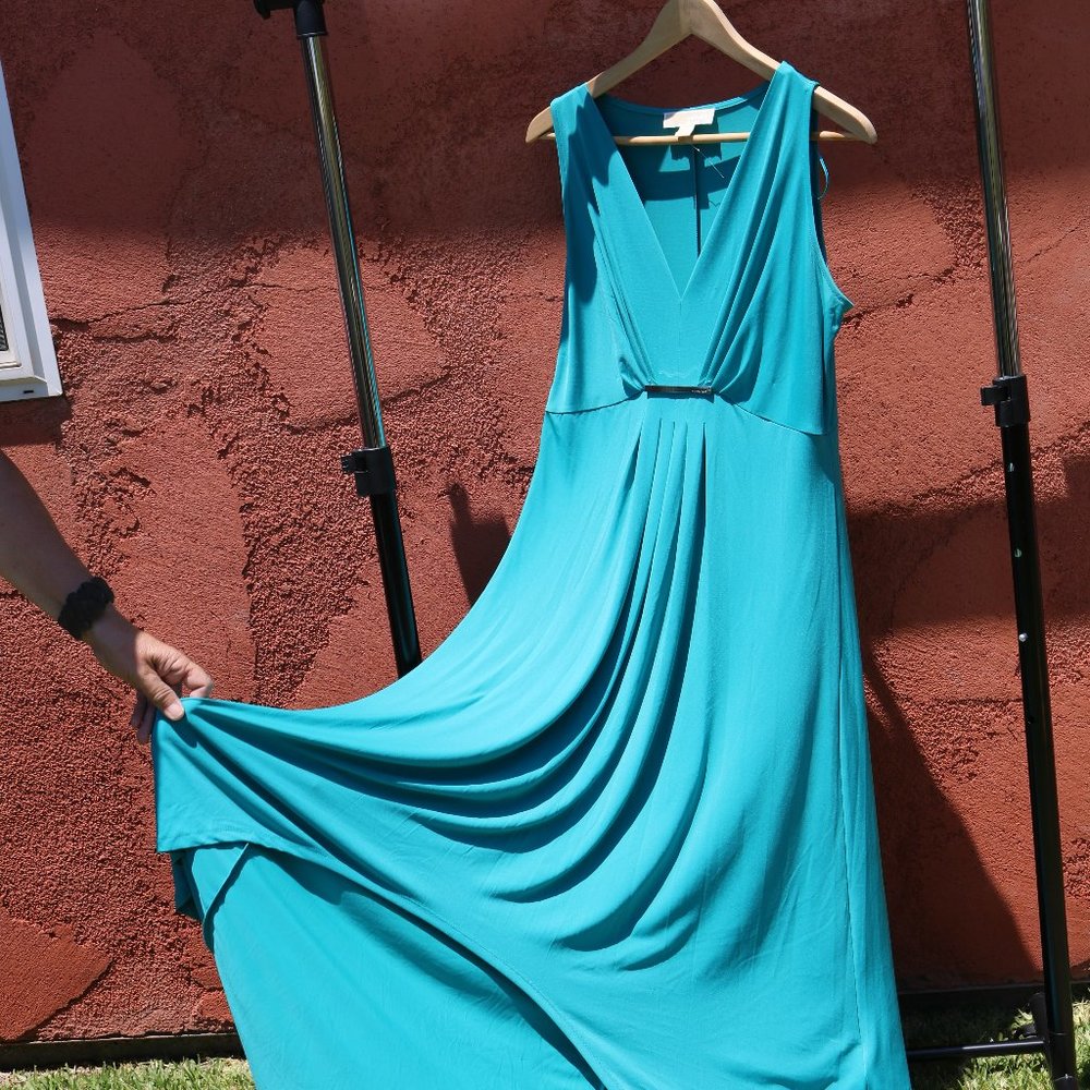 Teal Michael Kors Dress